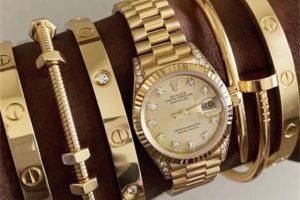 Cartier Ecrou Bracelet for men stacking