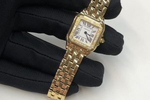 Cartier Panthere De Cartier Watch Small Model Yellow Gold 2230MM