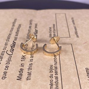 Love Pure 18K Yellow Gold Earrings