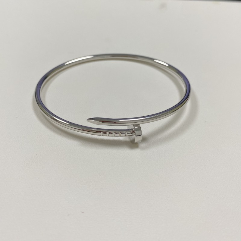 Replica Cartier Juste Un Clou Bracelet 18K White Gold