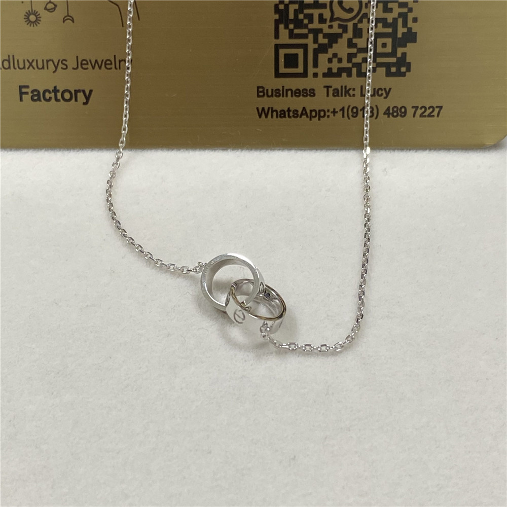 Replica Cartier Love Necklace 18K White Gold B7212500 - Design
