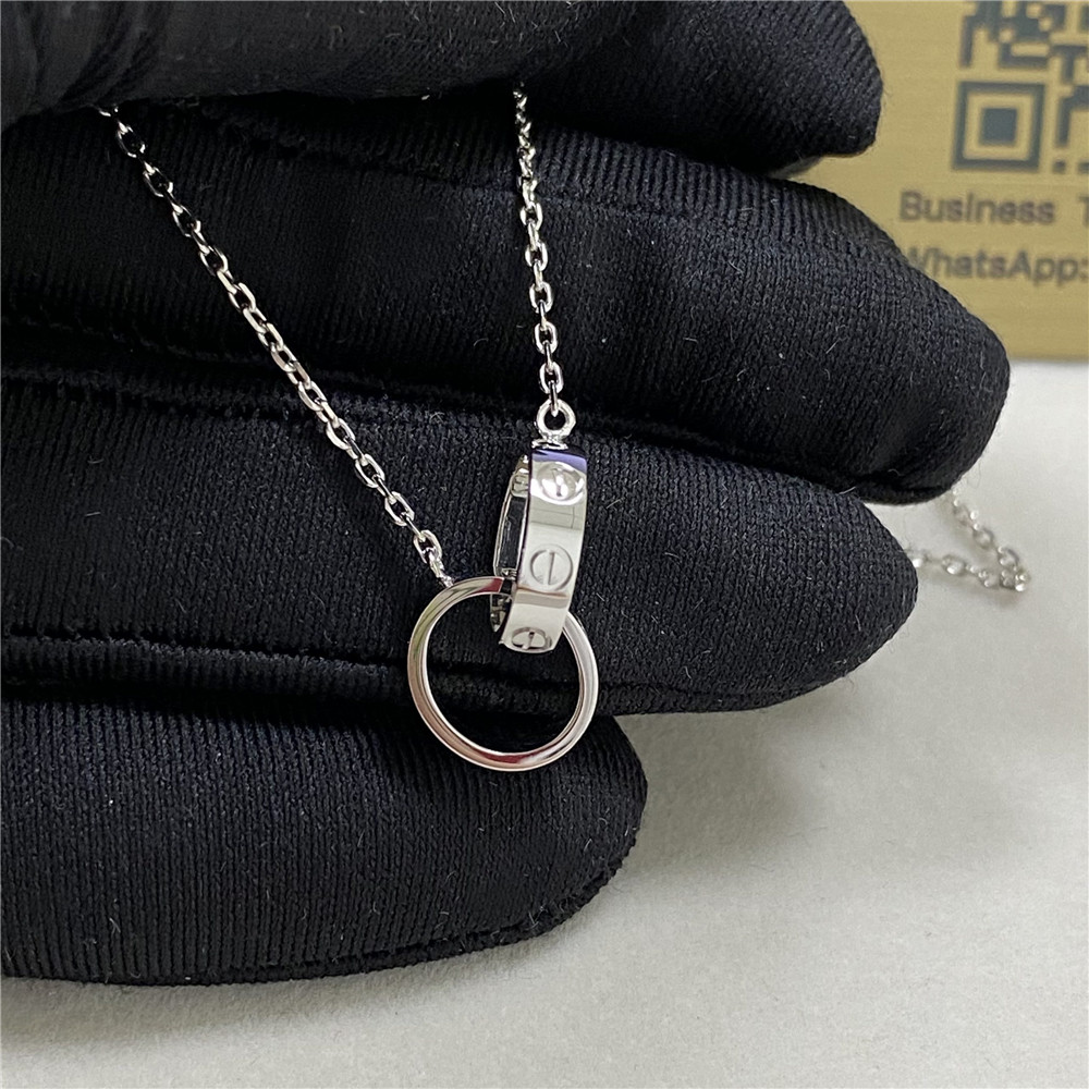 Replica Cartier Love Necklace 18K White Gold B7212500 - Design