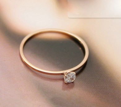 Cartier SOLITAIRE 1895 Wedding Ring in 18k Pink Gold