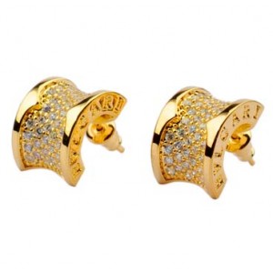 Bvlgari Bzero1 Earrings in 18kt Yellow Gold