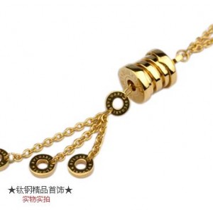 Bvlgari BZERO1 Charms Necklace in 18kt Yellow Gold